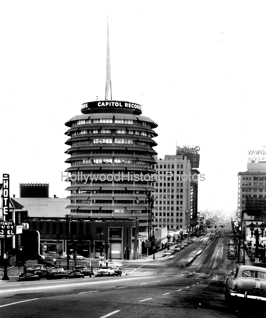 Hollywood and Vine Street 1957 wm.jpg